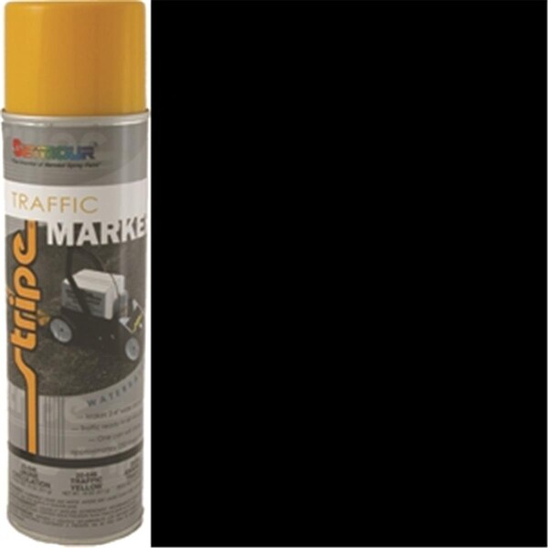 Protectionpro 20-646 20 oz. Yellow Inverted Traffic Marker Spray PR3570926 - main